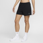 Short taille mi - haute en molleton 10 cm nike sportswear chill terry pour femme - noir Short taille mi - haute en molleton 10 cm nike sportswear chill terry pour femme - noir