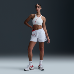 Short taille mi - haute nike classic wovens pour femme - blanc