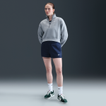 Short taille mi - haute nike sportswear phoenix fleece 5 cm pour femme - bleu