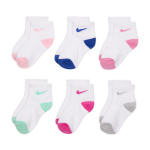 Socquettes pour b�b� nike (6 paires) - rose