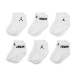 Socquettes jordan everyday essentials pour bébé et tout - petit (6 paires) - blanc Socquettes jordan everyday essentials pour bébé et tout - petit (6 paires) - blanc