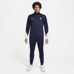 Surv�tement de foot en maille nike dri - fit fff strike pour homme - bleu