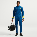 Surv�tement de football nike dri - fit fc barcelona strike fourth pour homme - bleu