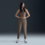 Survtement taille mi - haute dri - fit nike 24. 7 impossiblysoft pour femme - marron