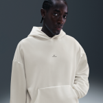 Sweat  capuche de basket bross therma - fit nike standard issue pour homme - blanc