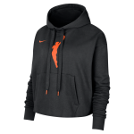 Sweat à capuche court nike wnba team 13 courtside pour femme - noir Sweat à capuche court nike wnba team 13 courtside pour femme - noir