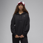 Sweat à capuche doublé en satin jordan flight fleece pour femme - noir Sweat à capuche doublé en satin jordan flight fleece pour femme - noir