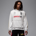 Sweat  capuche dri - fit jordan sport crossover quai 54 pour homme - blanc