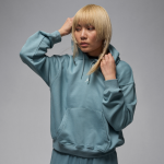 Sweat  capuche en fleece dri - fit jordan sport crossover pour femme - gris