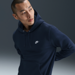 Sweat  capuche en fleece nike club pour homme - bleu