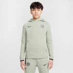Sweat à capuche en fleece nike football chelsea fc tech pour ado (garçon) - vert Sweat à capuche en fleece nike football chelsea fc tech pour ado (garçon) - vert