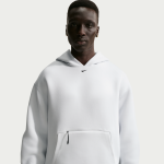 Sweat � capuche homme en tissu fleece nike tech - blanc