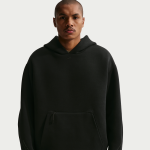 Sweat � capuche homme en tissu fleece nike tech - noir