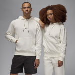 Sweat  capuche jordan flight fleece pour homme - blanc