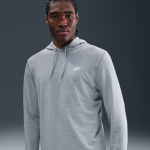 Sweat à capuche en maille nike club pour homme - gris Sweat à capuche en maille nike club pour homme - gris
