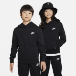 Sweat  capuche nike sportswear club fleece pour ado - noir
