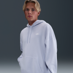 Sweat  capuche oversize en molleton nike club fleece pour homme - gris
