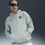 Sweat  capuche oversize nike football inter milan phoenix fleece pour femme - gris