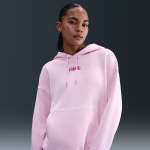 Sweat  capuche oversize nike phoenix fleece pour femme - rose