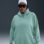 Sweat  capuche oversize nike sportswear phoenix fleece pour femme - vert