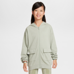 Sweat  capuche oversize en tissu fleece dri - fit nike sportswear pour fille - vert