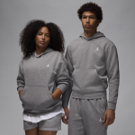 Sweat  capuche en tissu fleece jordan brooklyn pour homme - gris
