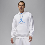 Sweat � capuche en tissu fleece jordan essentials pour homme - blanc