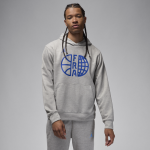 Sweat  capuche en tissu fleece nike basketball france practice pour homme - gris