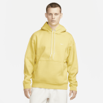 Sweat à capuche en tissu fleece nike solo swoosh pour homme - jaune Sweat à capuche en tissu fleece nike solo swoosh pour homme - jaune
