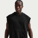 Sweat � capuche de training sans manches en fleece nike n. a. c. dri - fit pour homme - noir