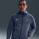 Sweat à capuche et zip en fleece nike football paris saint - germain tech windrunner pour homme - bleu ... Sweat à capuche et zip en fleece nike football paris saint - germain tech windrunner pour homme - bleu ...