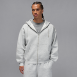 Sweat  capuche et zip oversize jordan brooklyn fleece pour homme - gris