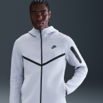 Veste à zip en fleece windrunner nike tech pour homme - gris Veste à zip en fleece windrunner nike tech pour homme - gris