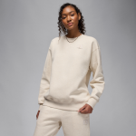 Sweat  col ras - du - cou jordan flight fleece pour femme - marron
