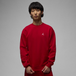 Sweat � col ras - du - cou en tissu fleece jordan brooklyn pour homme - rouge