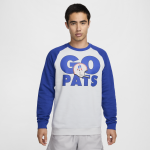 Sweat - shirt nike historic raglan (nfl patriots) pour homme - gris Sweat - shirt nike historic raglan (nfl patriots) pour homme - gris