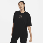 Tee - shirt  manches courtes et motifs jordan essentials pour femme - noir