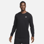 T - shirt à manches longues nike club pour homme - noir T - shirt à manches longues nike club pour homme - noir