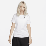 Tee - shirt nike sportswear club essentials pour femme - blanc