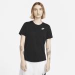 Tee - shirt nike sportswear club essentials pour femme - noir