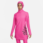 Tunique de bain intégrale nike victory logo pour femme - rose Tunique de bain intégrale nike victory logo pour femme - rose