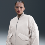 Veste aviateur r�versible therma - fit nike pour femme - gris