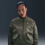Veste aviateur r�versible therma - fit nike pour femme - vert