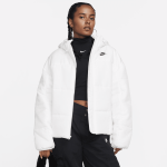 Veste � capuche ample therma - fit nike classic puffer pour femme - blanc