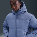 Veste à capuche ample therma - fit nike sportswear classic puffer pour femme - bleu Veste à capuche ample therma - fit nike sportswear classic puffer pour femme - bleu