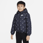 Veste � capuche imprim�e nike pour enfant - noir