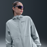 Veste  capuche tisse nike football fc barcelona essential repel pour femme - gris