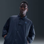 Veste de coach nike football chelsea fc club pour homme - bleu