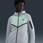 Veste à zip en fleece windrunner nike tech pour homme - gris Veste à zip en fleece windrunner nike tech pour homme - gris