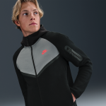 Veste à zip en fleece windrunner nike tech pour homme - noir Veste à zip en fleece windrunner nike tech pour homme - noir